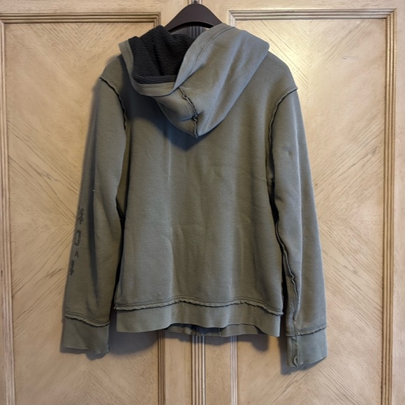 American Rag Cie Green Hoodie - S - Picture 2 of 4